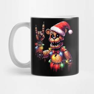 Rock Christmas Five Nights At Freddys Mug